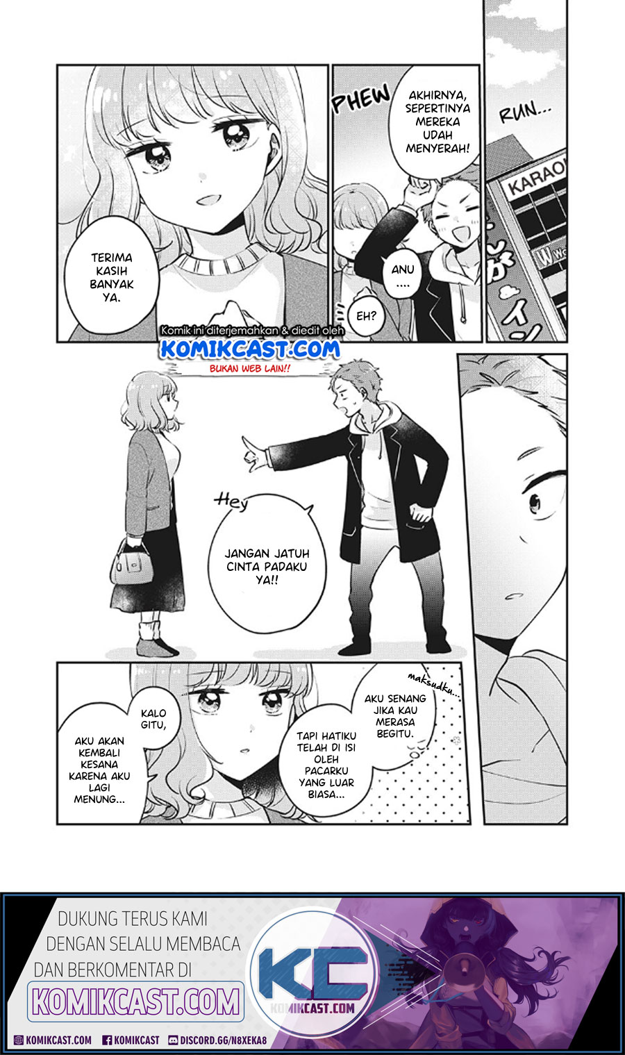 It’s Not Meguro-san’s First Time Chapter 26 Bahasa Indonesia